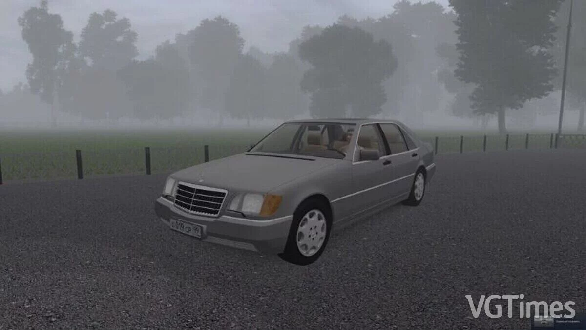 City Car Driving — Mercedes-Benz Clase S 600SEL W140