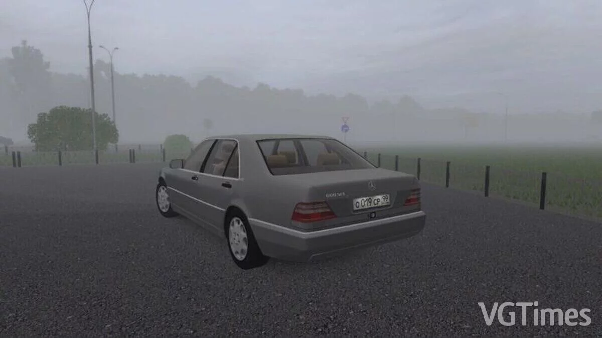 City Car Driving — Mercedes-Benz s-class 600SEL W140