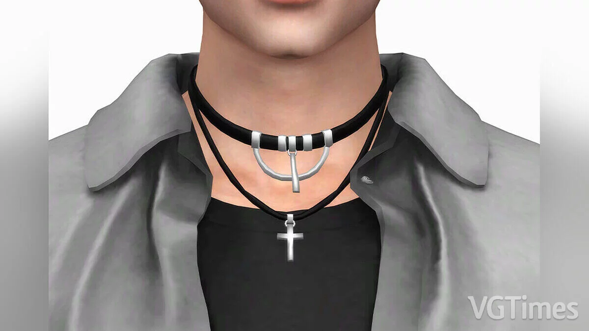 The Sims 4 — Collar Keisuke para hombre