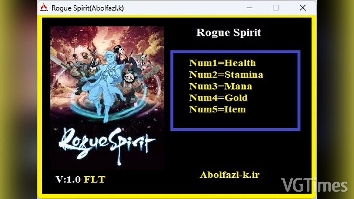 Rogue Spirit — Trainer (+5) [1.0]