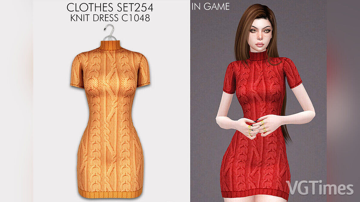 The Sims 4 — Knitted dress