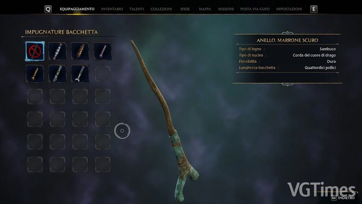 Hogwarts Legacy — Unique Rooney wand