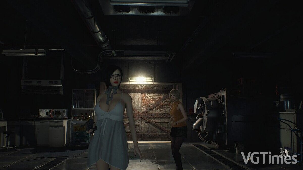 Resident Evil 4 Remake (2023) — Ada in a nightie