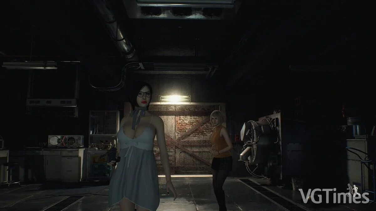 Resident Evil 4 Remake (2023) — Ada in a nightie