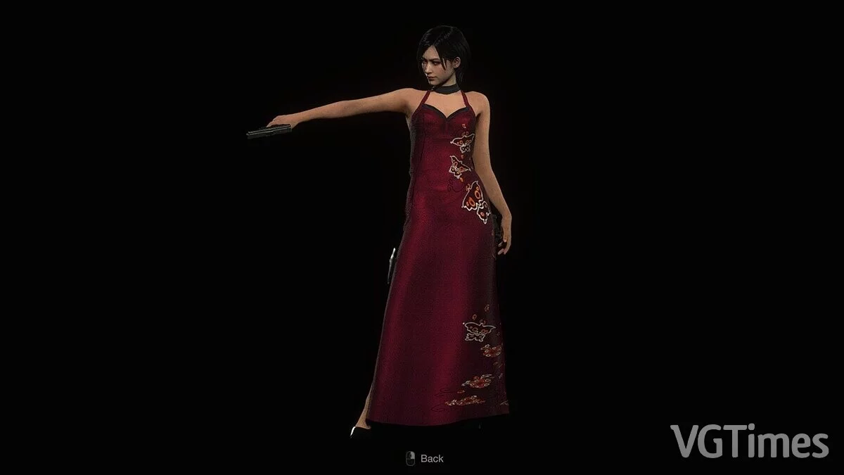 Resident Evil 4 Remake (2023) — Ada in a dress