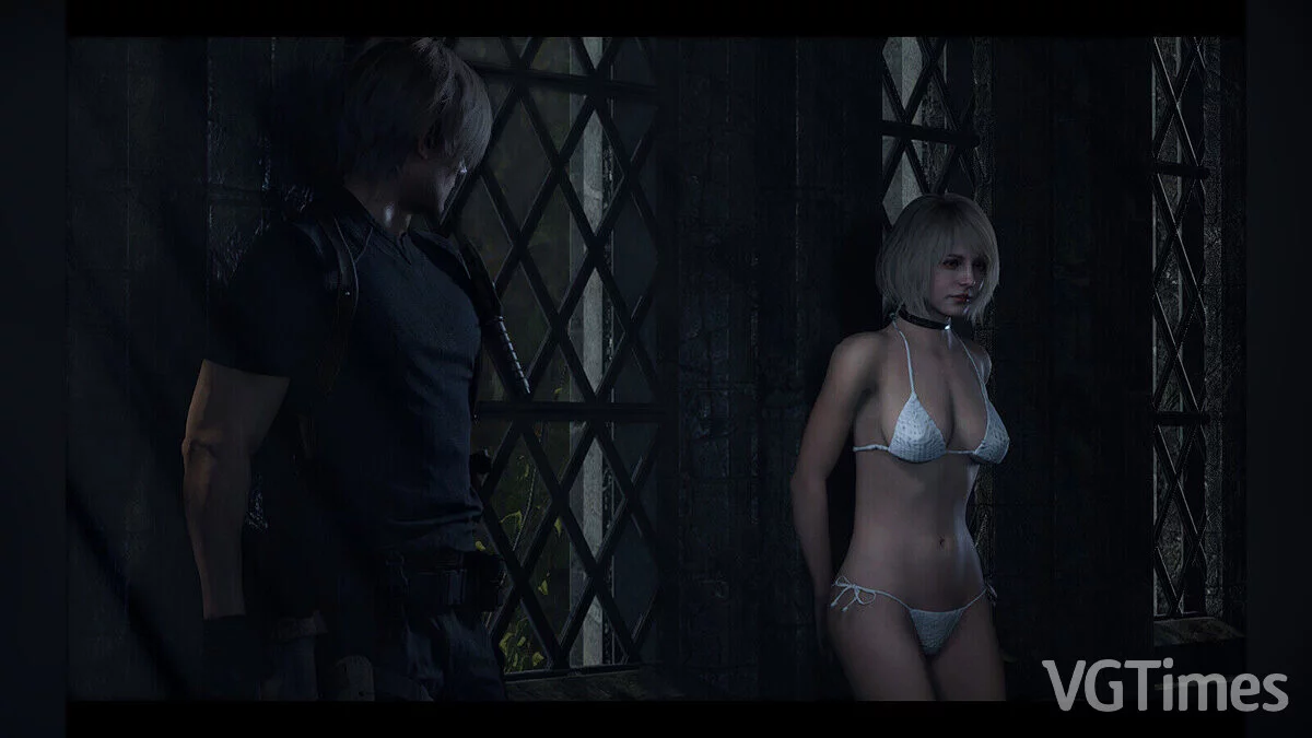 Resident Evil 4 Remake (2023) — Ешлі в бікіні — Ешлі в купальнику