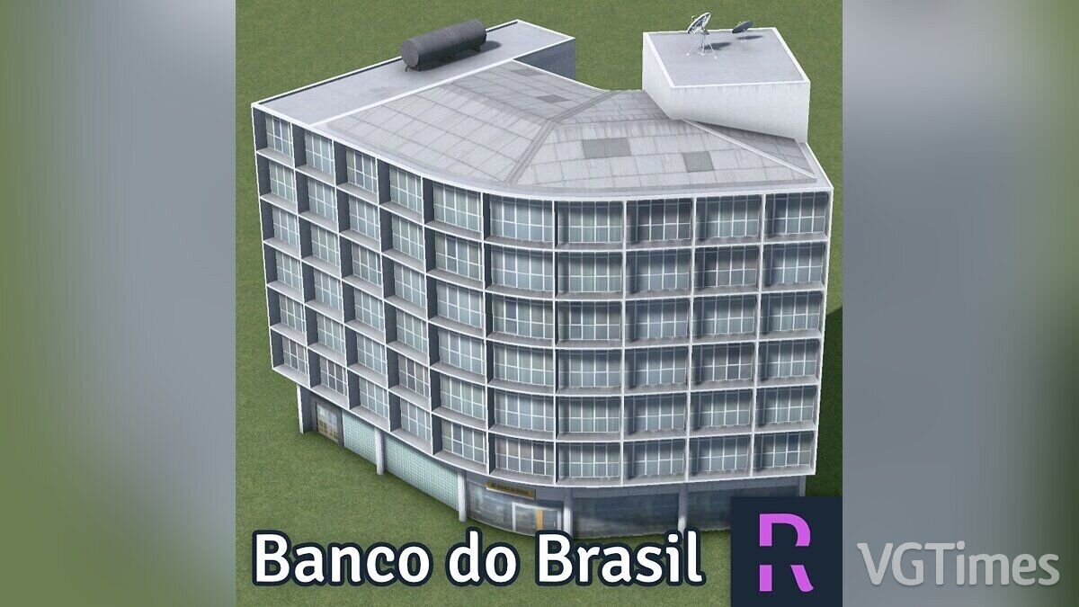 Cities: Skylines — Bank in Brazil