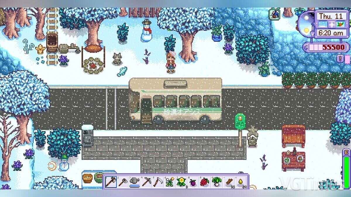 Stardew Valley — A nicer bus stop