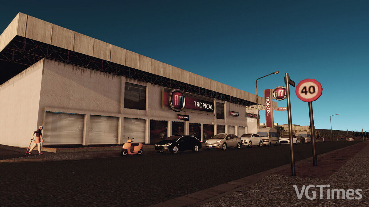 Cities: Skylines — FIAT dealership