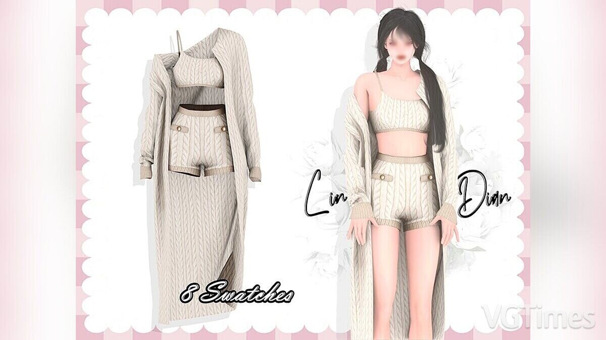 The Sims 4 — Long coats and pajama sets