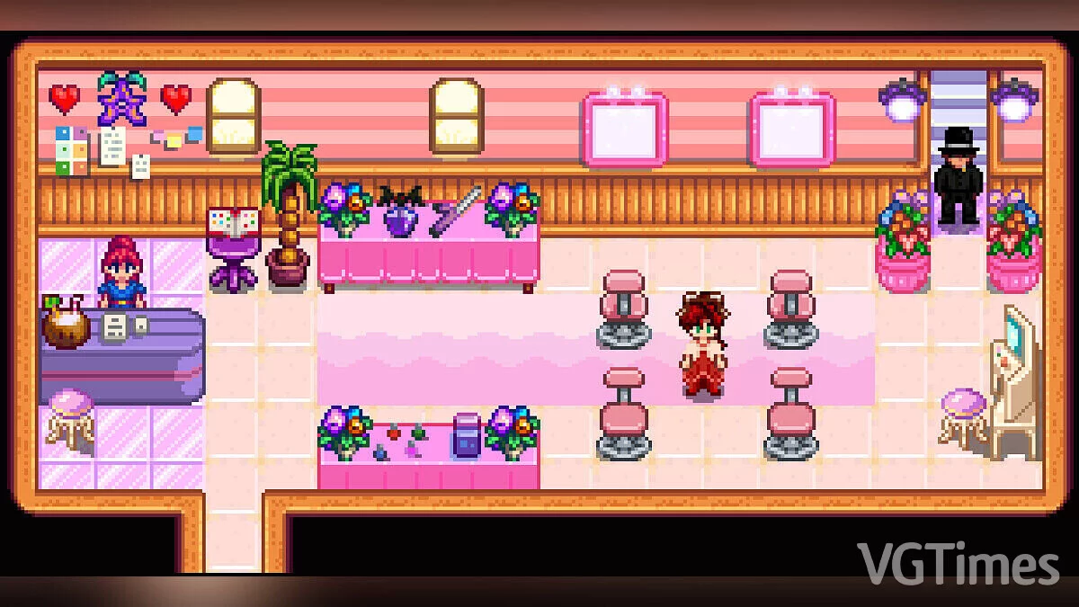 Stardew Valley — Interactive beauty salon