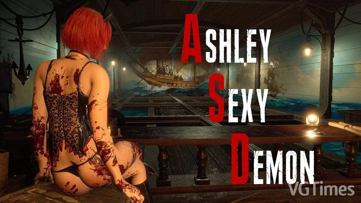 Resident Evil 4 Remake (2023) — Ashley is a sexy demon