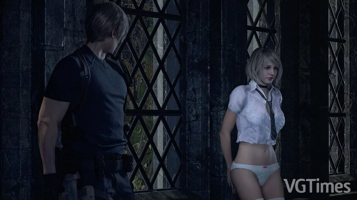 Resident Evil 4 Remake (2023) — Ешлі школярка
