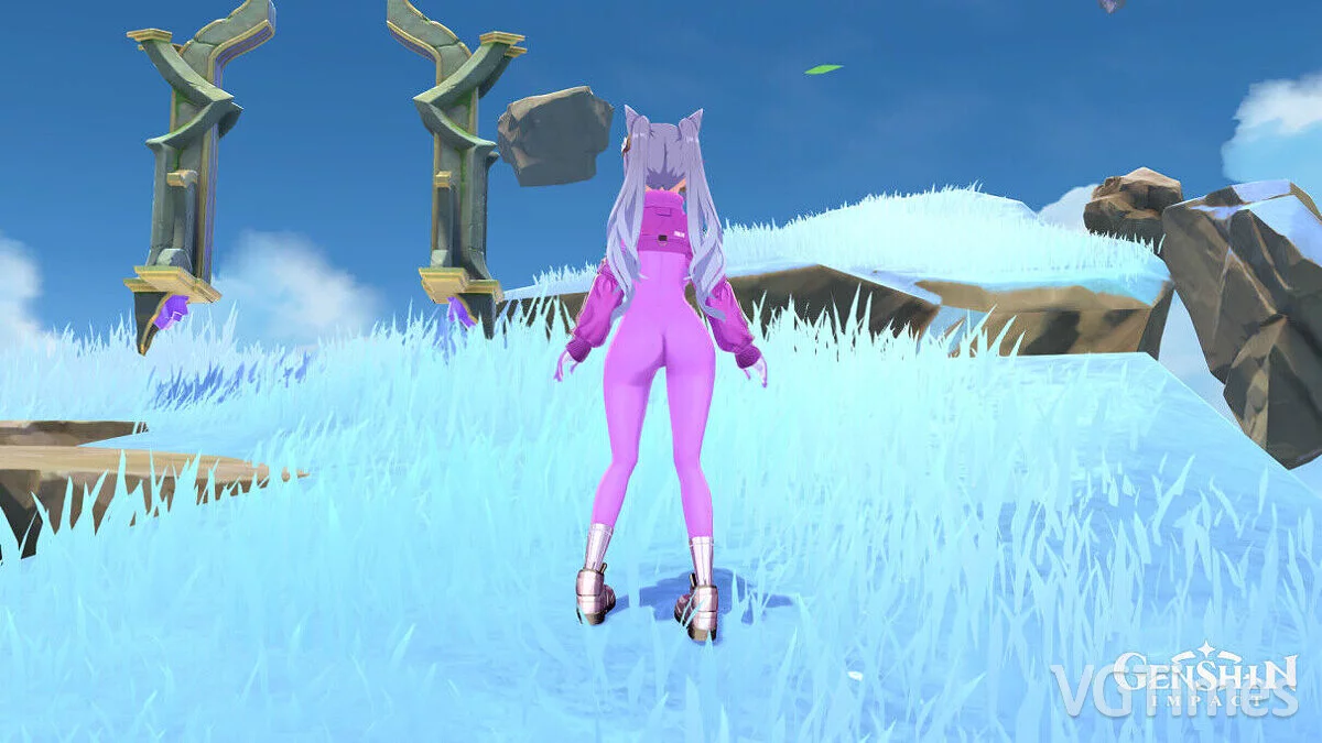 Genshin Impact — Кэцин косплеит Алису