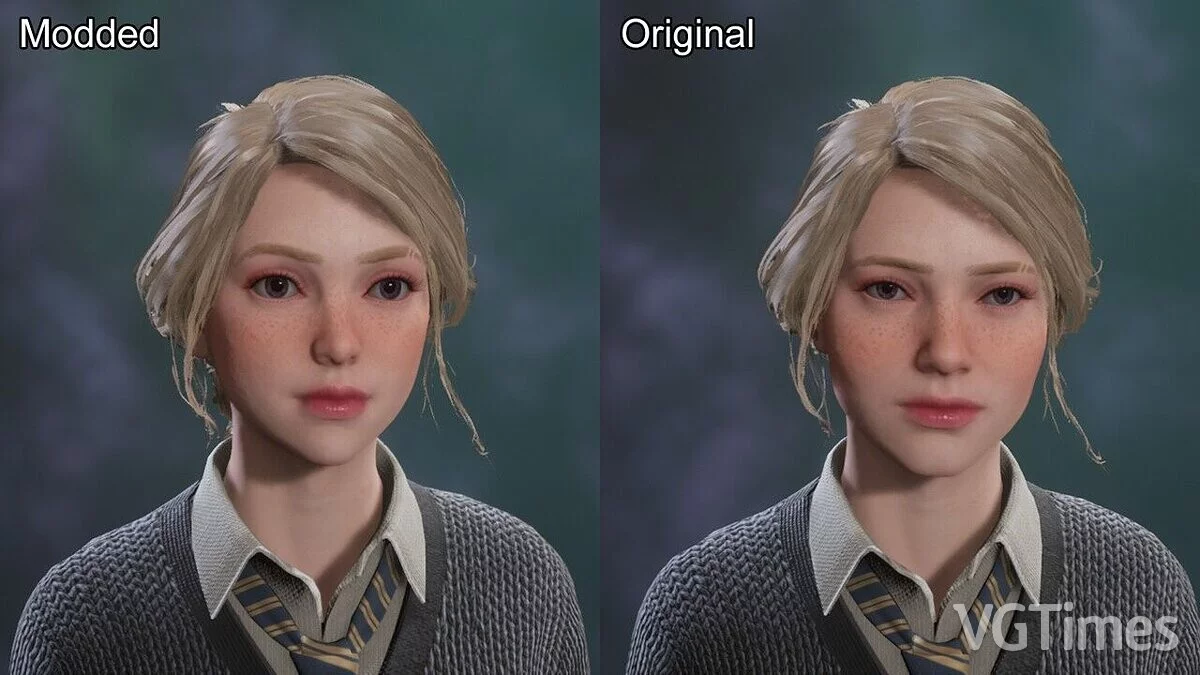 Hogwarts Legacy — Pretty face for the main girl