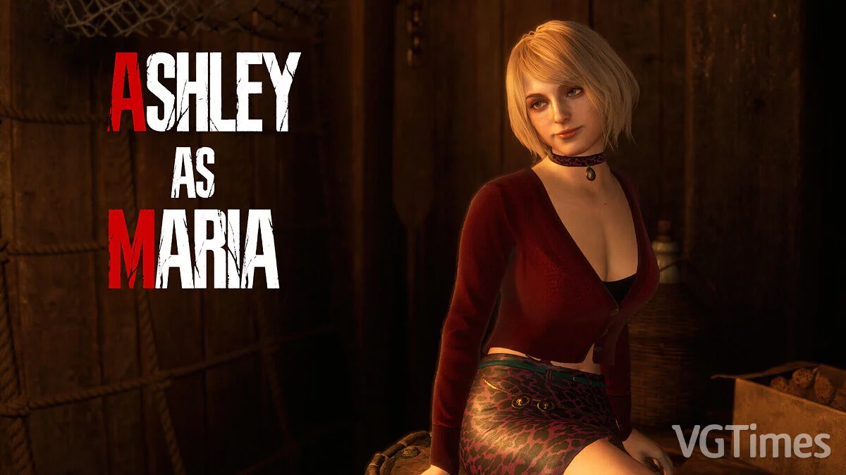 Resident Evil 4 Remake (2023) — Maria Outfit for Ashley - Les vêtements de Maria de Silent Hill 2 pour Ashley