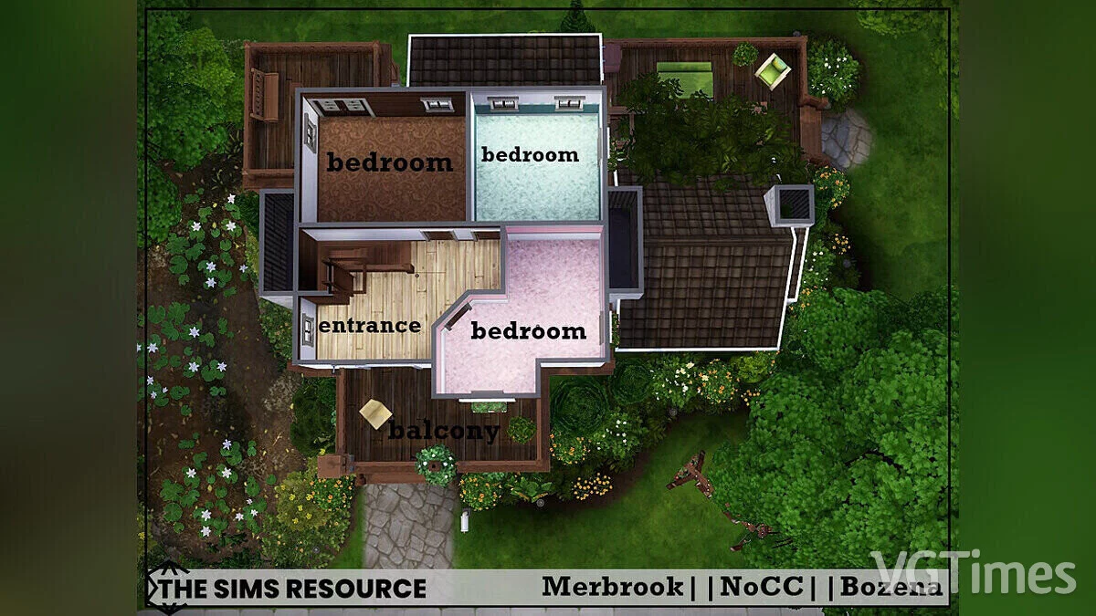 The Sims 4 — Мербрук - Ракушка