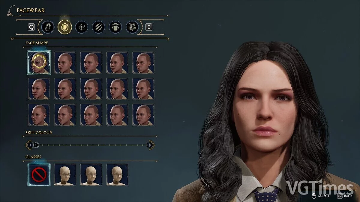 Hogwarts Legacy — Face model of Yennefer (face 01)