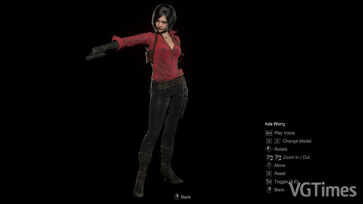 Resident Evil 4 Remake (2023) — Ada's outfit from RE6