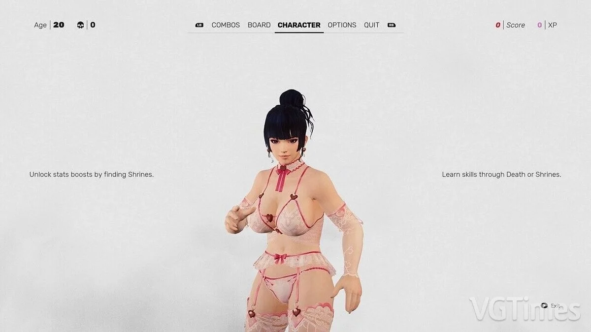 Sifu — Nyotengu in underwear from the game Dead or Alive