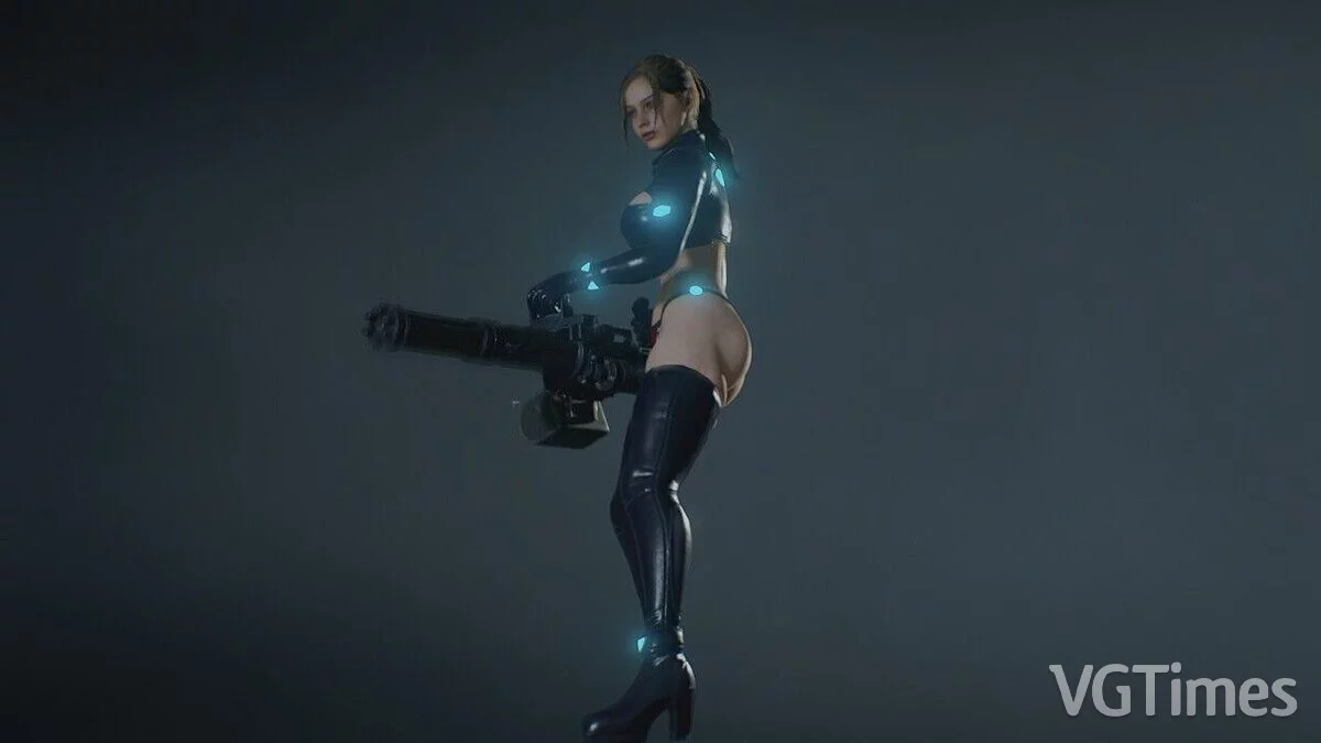 Resident Evil 2 — Open power suit for Claire