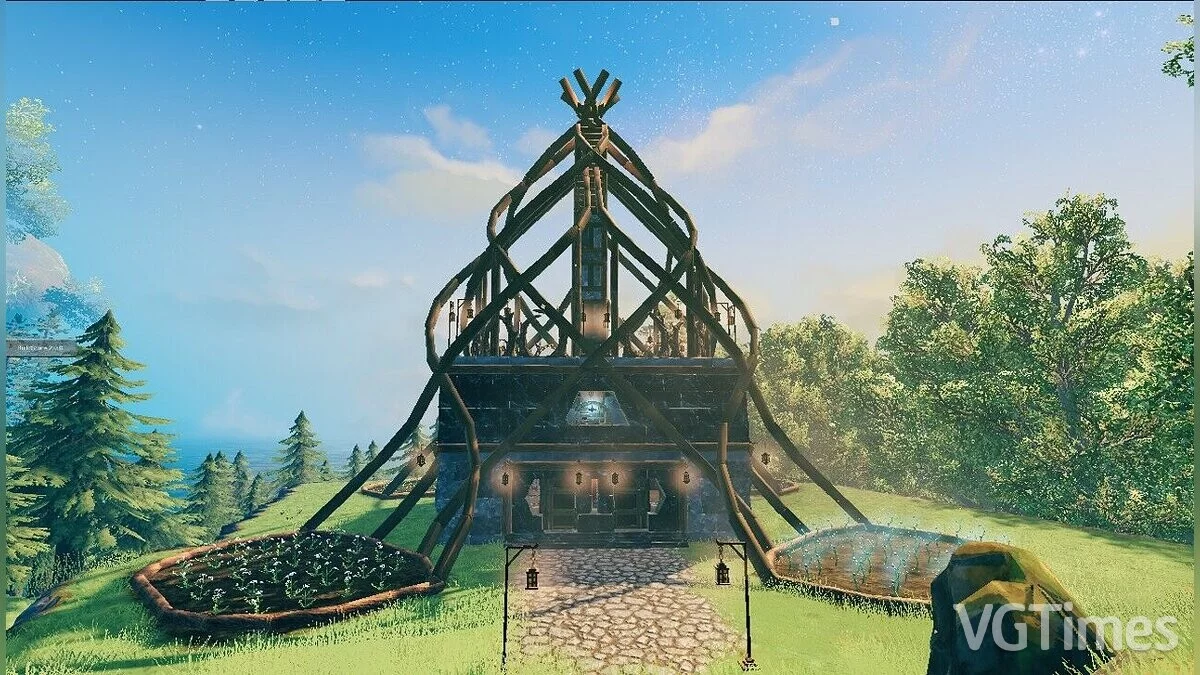 Valheim — Torre portal con base