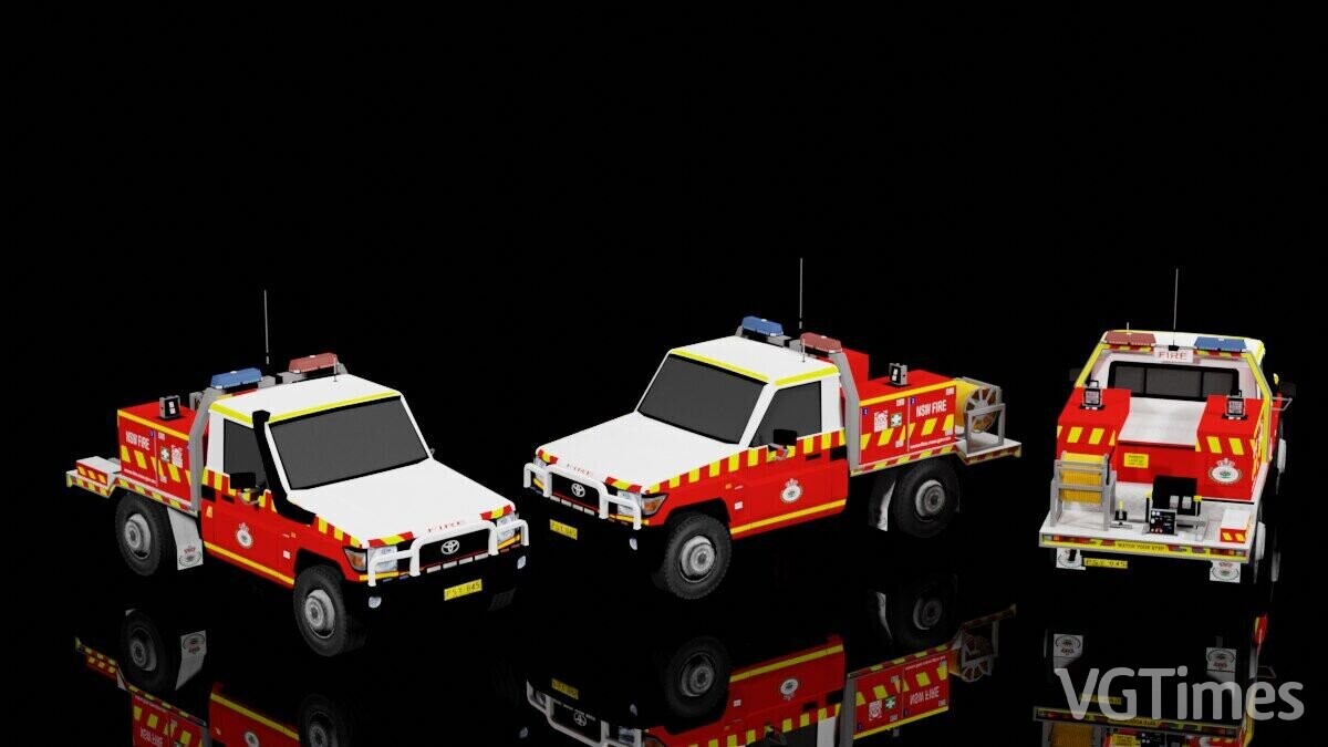 Cities: Skylines — South Wales Fire Engine