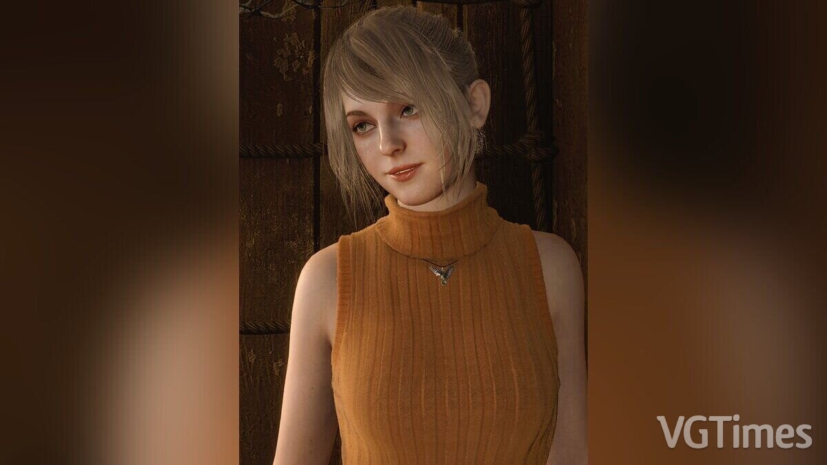 Resident Evil 4 Remake (2023) — Ponytail hairstyle for Ashley