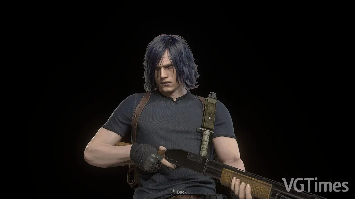 Resident Evil 4 Remake (2023) — Villain hairstyle for Leon