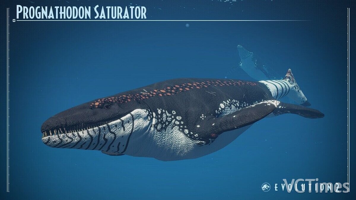 Jurassic World Evolution 2 — Prognathodon (new species)