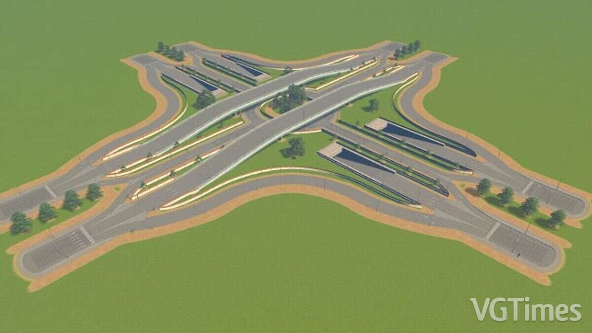 Cities: Skylines — Roundabout