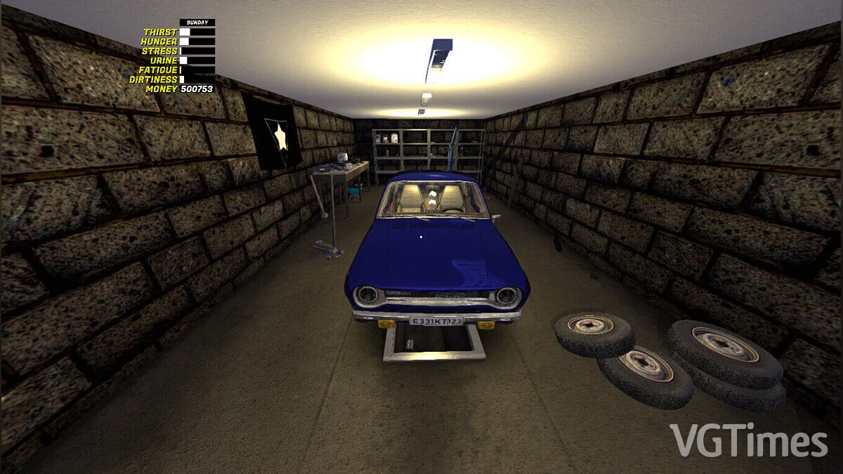 My Summer Car — Blue Satsuma, muchos sellos, la trama no está completa.