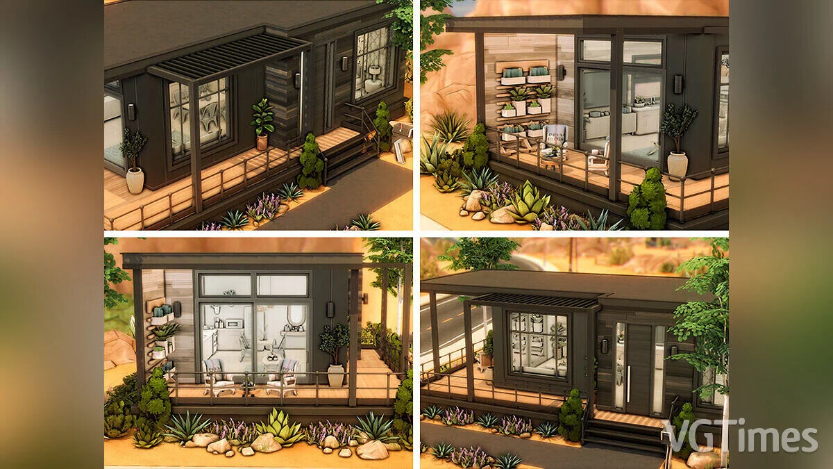The Sims 4 — Современный дом с террасой