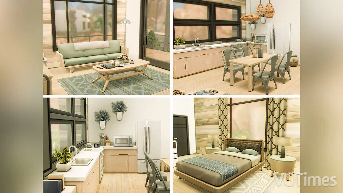 The Sims 4 — Современный дом с террасой