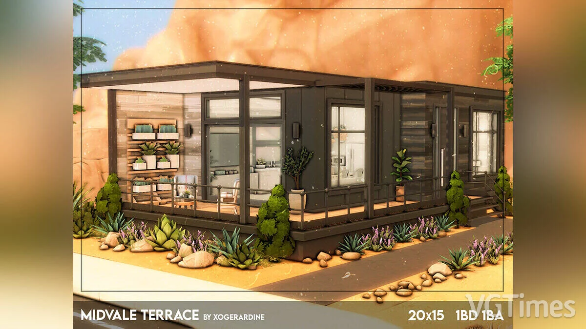 The Sims 4 — Casa moderna con terraza