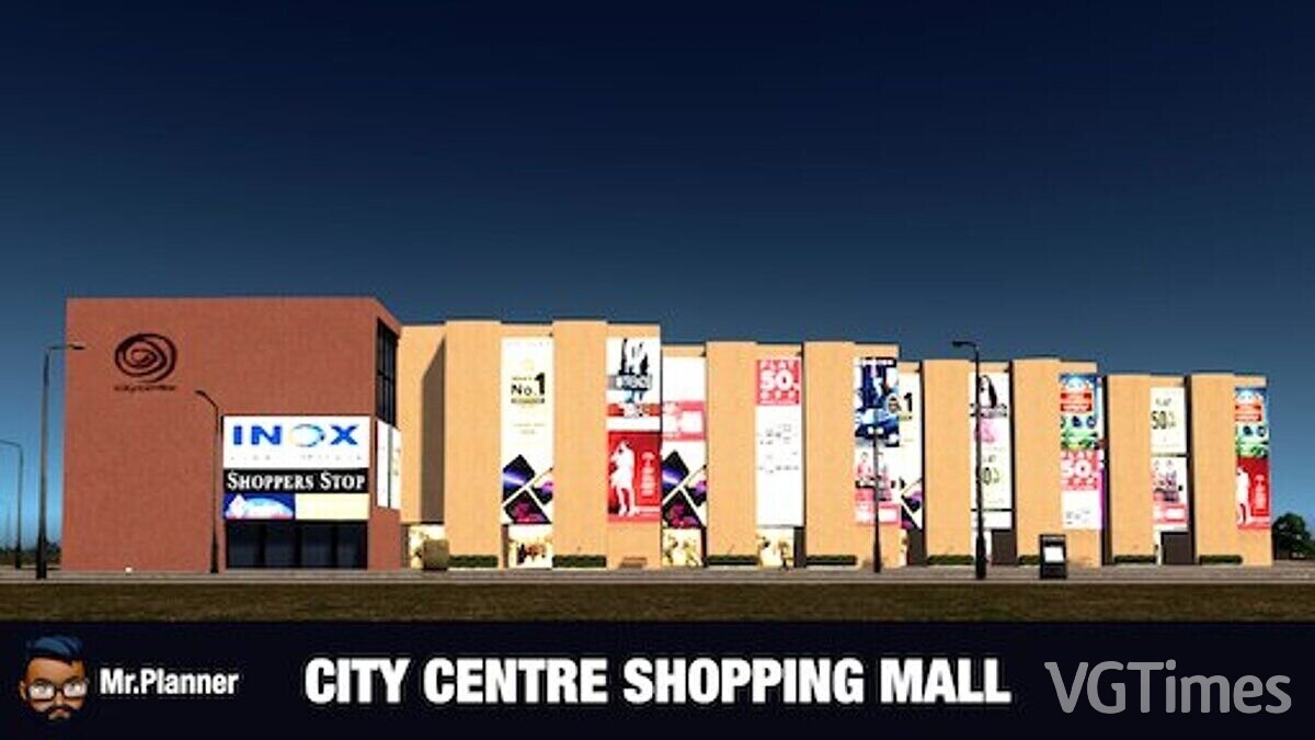 Cities: Skylines — Shopping mall