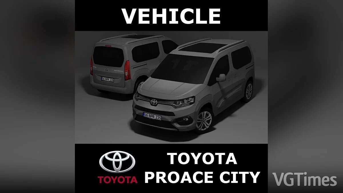 Cities: Skylines — Toyota Proace City 2023