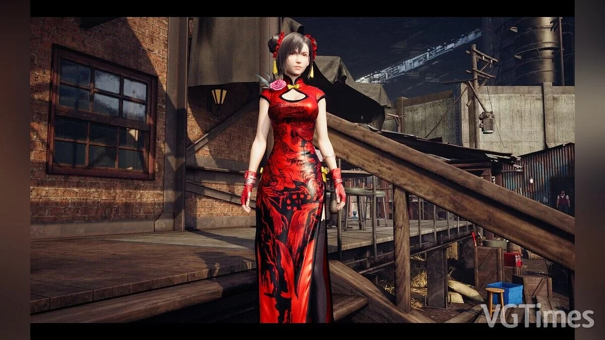 Final Fantasy VII Remake — Tifa's traditional Chinese dress