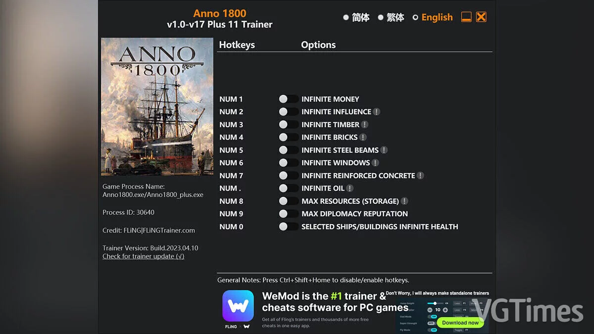 Anno 1800 — Trener (+11) [1,0 - 17]