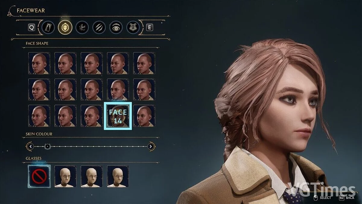 Hogwarts Legacy — Покращене жіноче обличчя 14