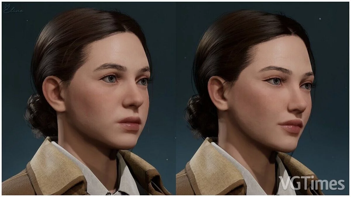 Hogwarts Legacy — Покращене жіноче обличчя № 14