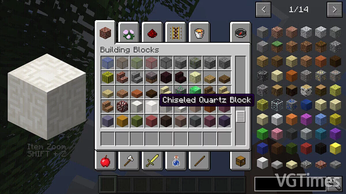 Minecraft — Captivating preview of items