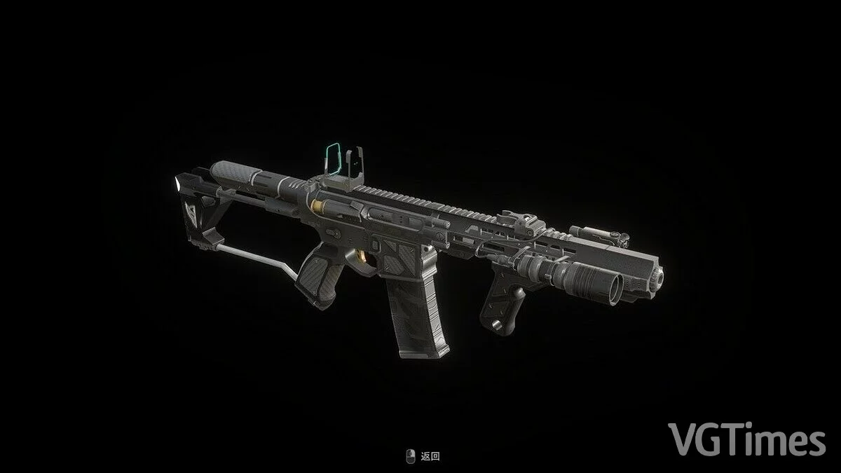 Resident Evil 4 Remake (2023) — Rifle MK18 (RDS) Black Panther