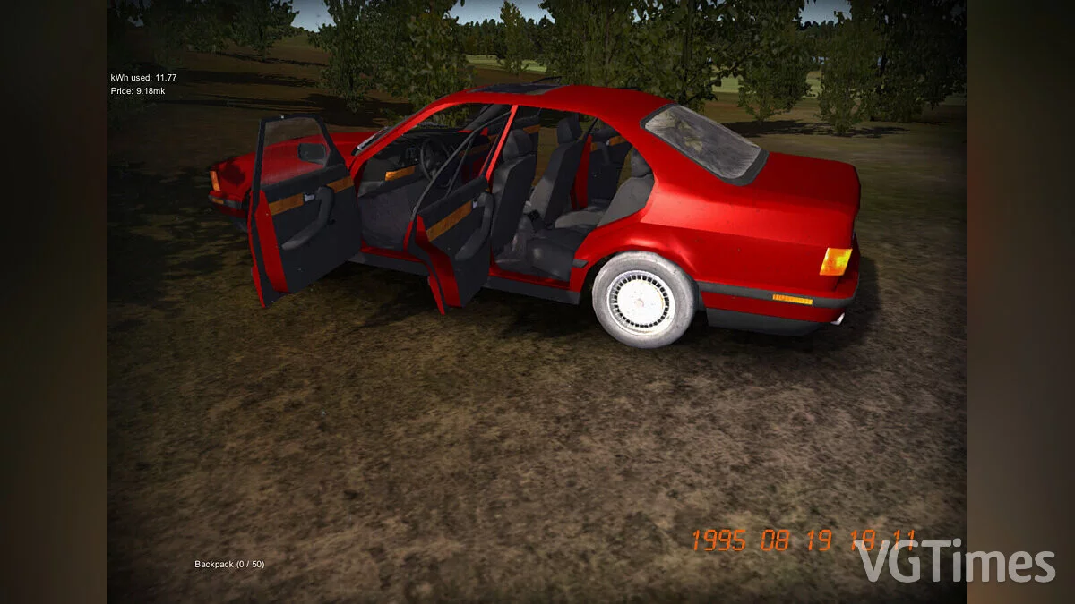 My Summer Car — Todos los autos están desbloqueados.