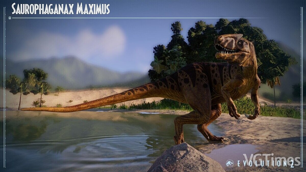 Jurassic World Evolution 2 — Saurophaganax - a new species