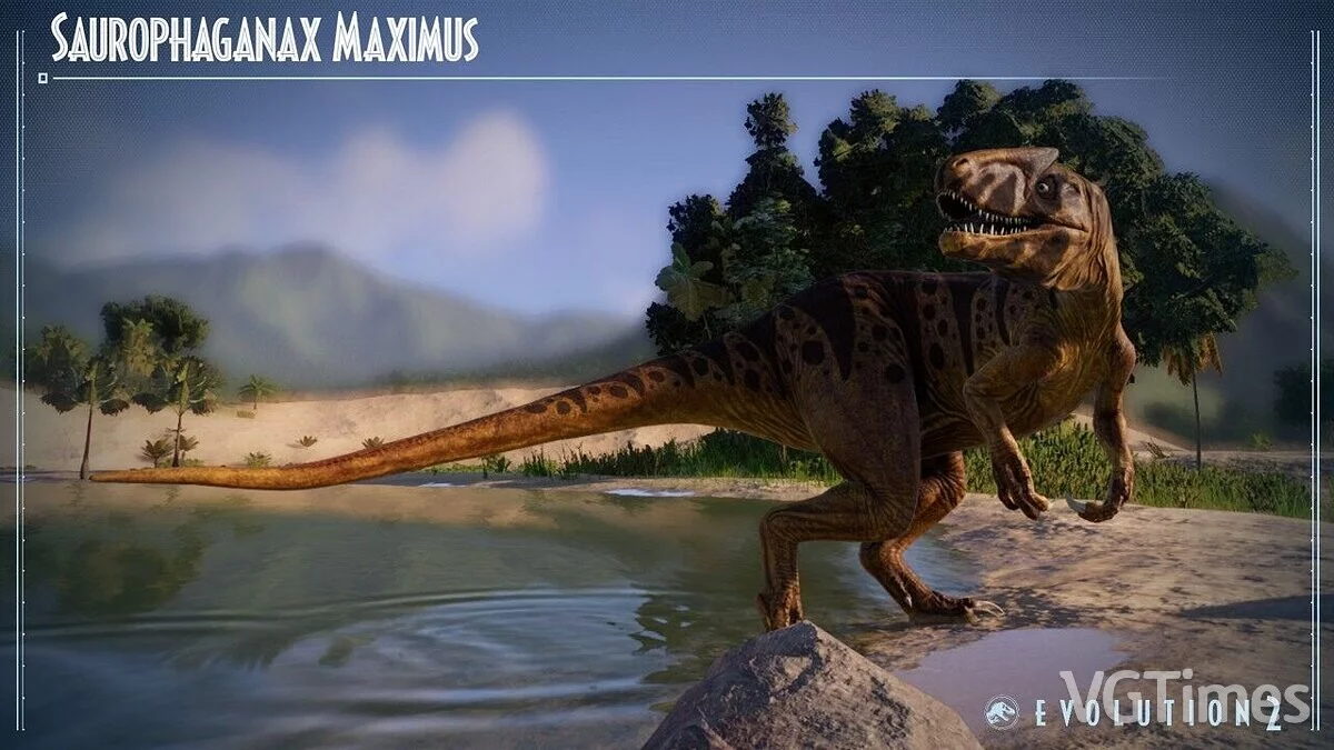 Jurassic World Evolution 2 — Saurophaganax: una nueva especie