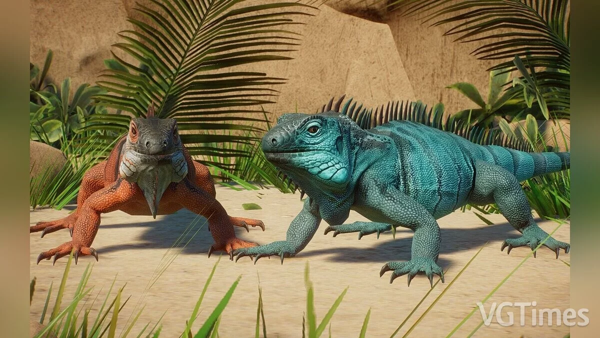 Planet Zoo — Зеленая игуана - новый вид