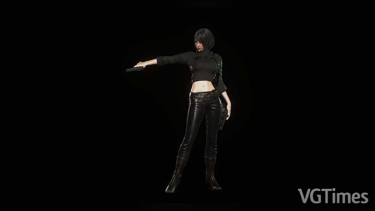 Resident Evil 4 Remake (2023) — Ada in a biker suit