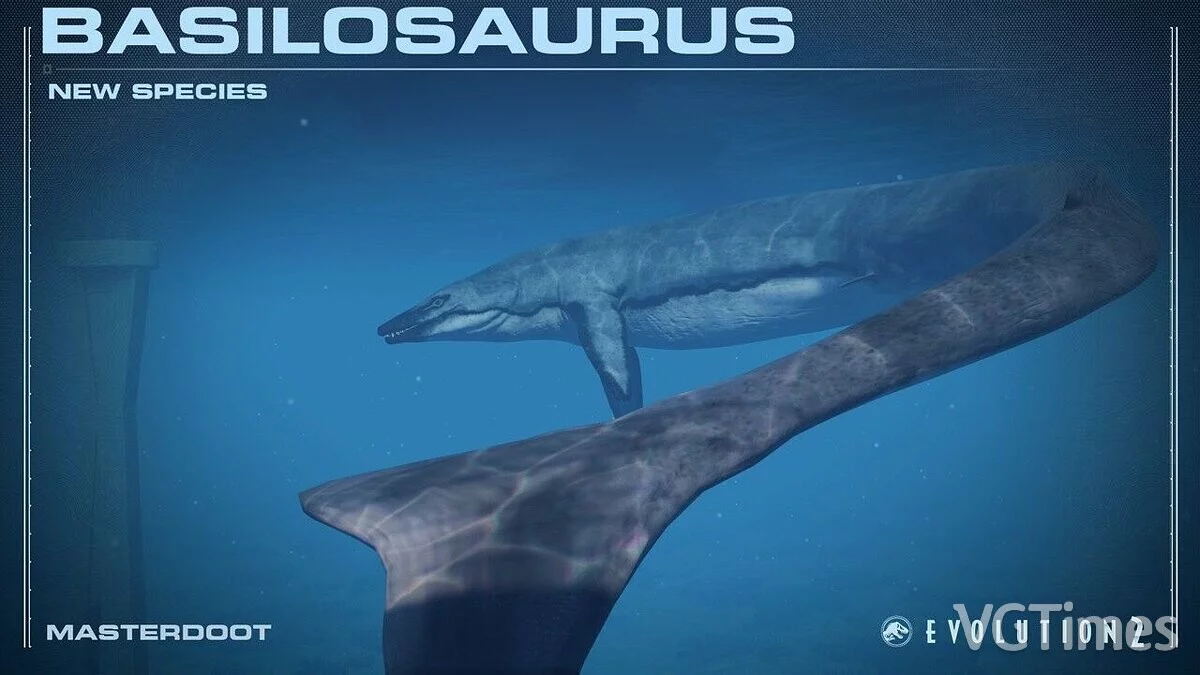 Jurassic World Evolution 2 — Базилозавр - новый вид