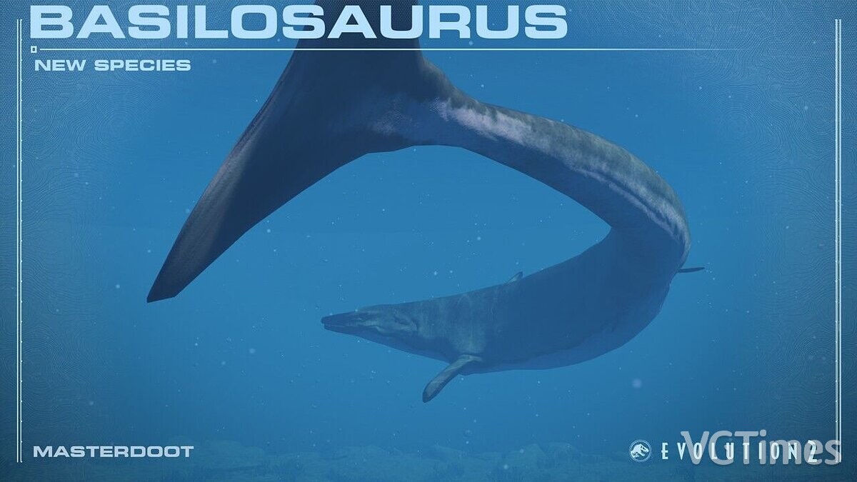 Jurassic World Evolution 2 — Basilosaurus - a new species